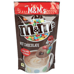 Видове Млечен М&М топъл шоколад 140 гр.